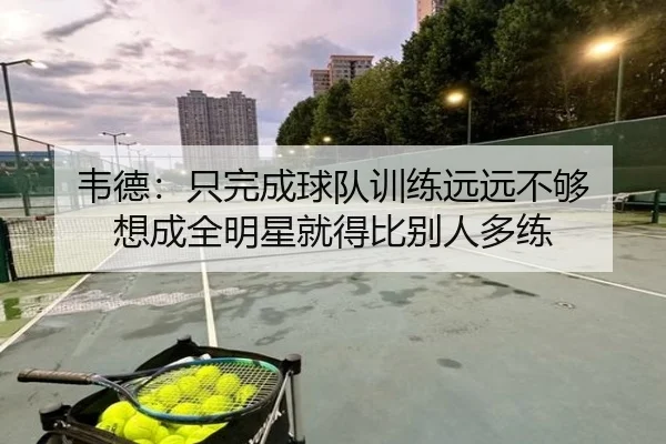 韦德:只完成球队训练远远不够 想成全明星就得比别人多练(c7entertainment)
